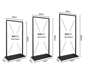 โฆษณากลางแจ้งโปรโมชั่น Windproof ฉีดน้ำฐานประตูรูปร่างยืนแบนเนอร์ที่กำหนดเองพร้อมขาตั้ง - Product Image 6