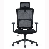 Usine de shan, vente en gros, chaise réglable de conception moderne de haute qualité, chaise pivotante de bureau ergonomique, chaise en maille de nylon
