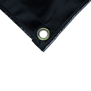 <span class=keywords><strong>Bâche</strong></span> enduite de PVC noire imperméable ignifuge de Litong 600gsm pour le camion - Product Image 4
