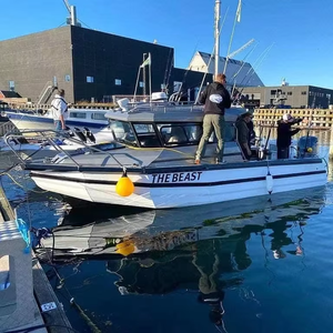 Yacht de pêche rapide en aluminium de 7,5 m (25 pieds) à prix abordable, <span class=keywords><strong>bateau</strong></span> de luxe à moteur, yachts à vendre - Product Image 4