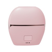 Mini peigne lissant avec écran LCD, brosse à cheveux électrique sans fil, longue durée de vie de la batterie