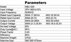 เครื่องเชื่อมโลหะสองโมดูลเชื่อมไฟฟ้า380V 500 <span class=keywords><strong>MiG</strong></span> <span class=keywords><strong>MiG</strong></span> <span class=keywords><strong>MiG</strong></span> แบบ CO2 <span class=keywords><strong>MiG</strong></span> สำหรับใช้ในอุตสาหกรรม - Product Image 3