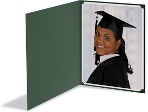 Better <span class=keywords><strong>Office</strong></span> Products Paquete de 25 soportes de diploma verde Cubiertas de documentos con borde de lámina dorada para titulares de certificados de tamaño carta - Product Image 2