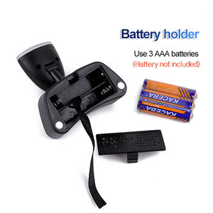 Loupe de lecture et d'<span class=keywords><strong>entretien</strong></span> SuoLan Color Box OEM avec 3 LED, grossissement 1,2X 1,8X 2,5X 3,5X, noire, à fixation sur la tête - Product Image 4