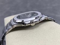 Montre de haute qualité, étanche, 40 mm, mouvement DDF d'usine 324, cadran 5711 SW bleu texturé, montre de plongée