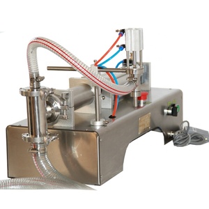 Macchina di rifornimento liquida pneumatica bottiglia di olio può borsa di riempimento succo di sapone disinfettante per le mani la macchina di rifornimento - Product Image 2