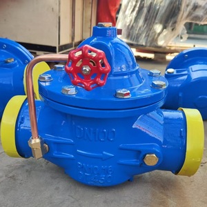 วาล์วลูนหยาว ซวงหยง วาล์วไฮดรอลิกแบบลูกลอยควบคุมระดับน้ำ G100X-16 DN100 แบบหนีบเชื่อมต่อเร็วสองทาง 315 บาร์ - Product Image 1