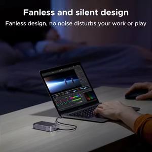 Boîtier UGREEN M.2 NVMe 40 Gbps 8 To pour SSD, compatible <span class=keywords><strong>Thunderbolt</strong></span> 4, avec dissipation thermique à double ailette en aluminium - Product Image 4