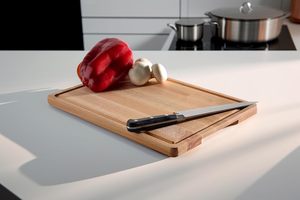 Деревянная разделочная доска из бамбука для закусок и заготовок для лазерной гравировки, в наличии на складе в США - Product Image 4