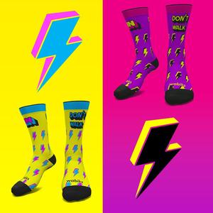 Chaussettes de cyclisme personnalisées, chaussettes de <span class=keywords><strong>course</strong></span> de haute qualité, chaussettes de <span class=keywords><strong>compression</strong></span> en nylon Coolmax, chaussettes de sport pour le vélo, le VTT, la <span class=keywords><strong>course</strong></span> - Product Image 6