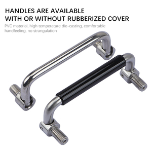 Ziqiang LS506-2 Edelstahl Runder Schranktürgriff Modernes Design Klappbarer Möbelknopf 90mm Höhe Wohnzimmer - Product Image 3