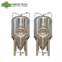 Cuve de Fermentation 1 BBL en Acier Inoxydable 304, Volume Personnalisé, Équipement de Microbrasserie