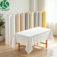 Nappe jetable personnalisée 54 x 108 pouces, nappe en plastique imperméable, rectangulaire, blanche à carreaux