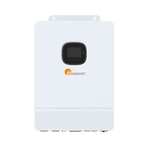 SUNBOOST 8KW 10KW destek 6 paralel hibrid kapalı ızgara 120V 240V çıkış bölünmüş tek fazlı 48V MPPT güneş güç inverteri jeneratör