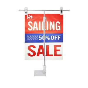 Portaetiquetas de Precio Moderno y Ecológico de Acero Inoxidable y Plástico PC, Clip para Exhibición en Supermercados, Personalizable - Product Image 3