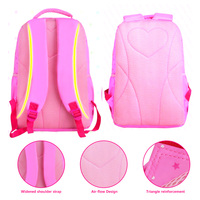 Usine OEM Sacs à livres personnalisés et imperméables en toile pour adolescentes avec dessin animé Livre pour enfants Cartable Sac à dos Sac pour enfants Sacs d'école
