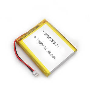 LP955565空気清浄機用<span class=keywords><strong>3</strong></span>.7V5000mAhポリマーリチウム電池 - Product Image 1