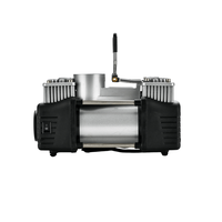 Compresseur d'air électrique portable 150 psi, gonfleur de pneus ABS avec manomètre numérique et gonflage rapide 180 W pour pneus de voiture