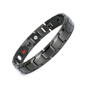 Idées de cadeaux tendance/mariage/anniversaire/fête, bracelet en acier inoxydable de haute qualité, bio-magnétique <span class=keywords><strong>2000</strong></span> <span class=keywords><strong>Gauss</strong></span>, 4 en 1 - Product Image 3