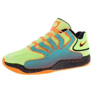 Chaussures de basketball unisexes KD18 NRG respirantes en mesh avec amorti, coloris Clear Jade Black Liquid Lime - Product Image 1
