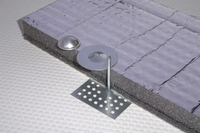 Ancrages isolants perforés basse température pour la prévention des ponts thermiques, clous collés pour la logistique de la chaîne du froid