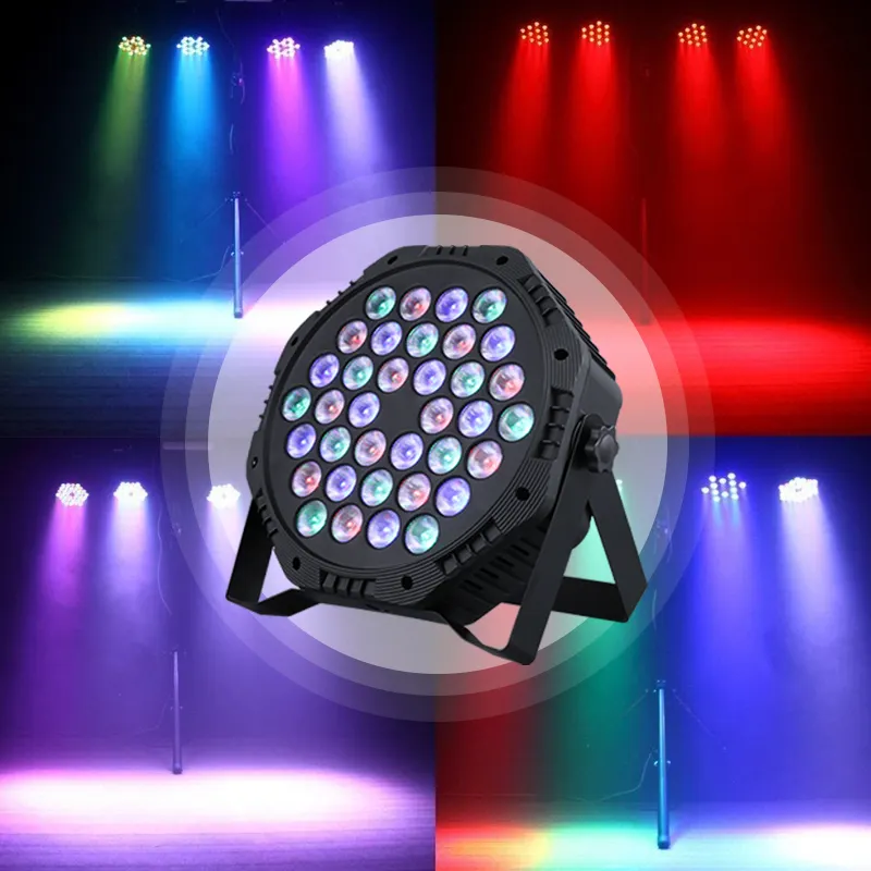 Led Par Light dj stage light 36 LED RGB DJ Lights Spotlights DMX 512 voice control Disco Party Wedding