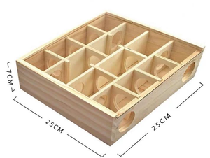 <span class=keywords><strong>Casetta</strong></span> <span class=keywords><strong>per</strong></span> Animali Domestici Golden Bear House, Lussuosa e Moderna in Legno, Resistente, Antiscivolo, Multifunzionale, Sicura <span class=keywords><strong>per</strong></span> Piccoli Animali, Cottage <span class=keywords><strong>per</strong></span> Criceti - Product Image 2