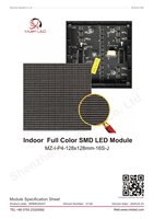 Module LED intérieur P4 SMD 1/32 Scan