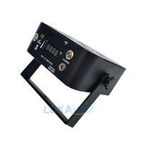Projecteur LED PAR 4x18W 6-en-1 sur batterie, contrôle WiFi DMX via application pour scène, mariage, fête, DJ, événement