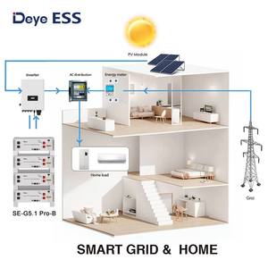 แบตเตอรี่ Deye รุ่น SE-G5.1 Pro-B LiFePO4 51.2V 100Ah 5.12kwh ระบบกักเก็บพลังงาน แบตเตอรี่ลิเธียม Deye แบตเตอรี่ลิเธียม Lipo4 - Product Image 6