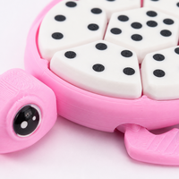 Services d'impression 3D : Jouet animalier pour enfants, crabe ermite aux grands yeux, articulations mobiles, idéal pour les récompenses et cadeaux d'entreprise personnalisés