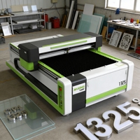 Máquina de Corte y Grabado Láser CO2 MX 1325 de 150W 180W CNC para Acrílico, Madera, MDF, Cuero, Fabricación de Letreros Publicitarios