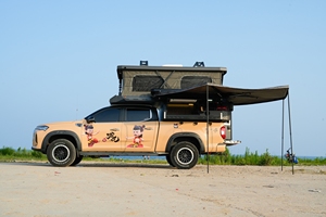 Tente pop-up moderne, légère, imperméable et pliable pour camions <span class=keywords><strong>4x4</strong></span> et caravanes - Product Image 3