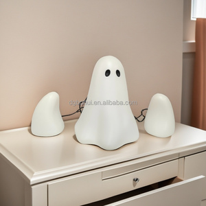 เทศกาลผี โคมไฟผีสีขาวสำหรับตกแต่งบรรยากาศปาร์ตี้ฮาโลวีน - Product Image 5