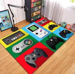 Tapete de dibujos animados para Gamer, alfombras lavables antideslizantes para sala de estar, estudio, dormitorio, para niños, <span class=keywords><strong>2023</strong></span> - Product Image 2