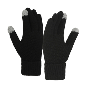 Men Women Winter Ski <b>Gloves</b> Warm Full Finger Jacquard Breathable Windproof Polyester Blend Elastic <b>Touchscreen</b> Cycling Sports - Product Image 5