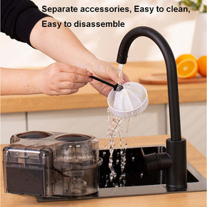 Dual-Đầu Điện Xách Tay Máy Ép Trái Cây Dễ Dàng Để Làm Sạch 1-Nút Tự Động Cam Chanh Ép Với USB Dây Điện - Product Image 4