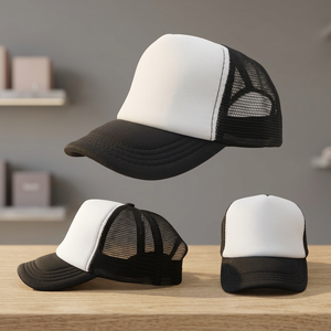 Foam Trucker <b>Hat</b> Light Weight Snapback Mesh Cap-Fashion Sports Outdoor Collection - Product Image 3