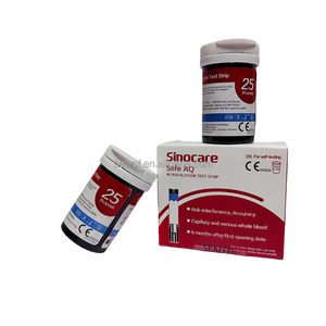 <span class=keywords><strong>Tiras</strong></span> Reactivas para Glucómetro <span class=keywords><strong>Sinocare</strong></span> 50 Safe AQ Smart - Product Image 1