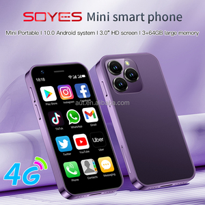 Ban đầu soyes xs16 Mini 4G điện thoại thông minh 3.0 inch Quad-core siêu mỏng Mở khóa thẻ điện thoại di động sinh viên túi điện thoại di động - Product Image 6