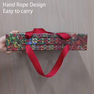 Biểu Tượng Tùy Chỉnh Sang Trọng Màu Đen Đóng Mở Hộp Với Gấp Đóng Cửa Từ Tóc Giả Mũ Quần Áo Hộp Quà Tặng Bao Bì Với Xử Lý - Product Image 4