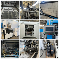 Volledig automatische plastic beker thermoformmachine voor de productie van wegwerp bekers van PP, PET en PS voor water, koffie en yoghurt, hoogproductief systeem