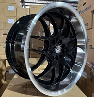 Jantes de remplacement en alliage d'aluminium Alibaba Hot Sale V Class R17 17X9 pour Kia Audi A6 C6 BMW E36 Toyota Corolla