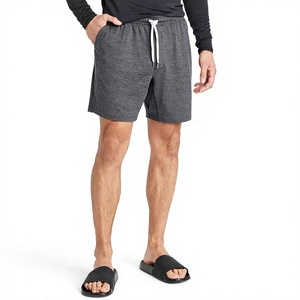 Shorts pour hommes haut de gamme, très demandés, taille élastique, logo personnalisé, mélange coton/polyester tricoté confortable, écologique, séchage rapide - Product Image 5