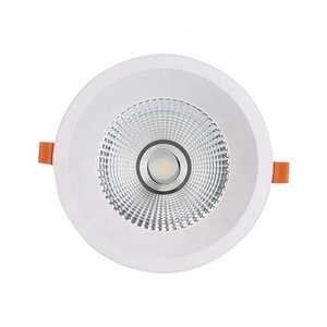 60 grados LED COB <span class=keywords><strong>Downlight</strong></span> 190mm <span class=keywords><strong>220mm</strong></span> 280mm 20W 30W 40W Aluminio Empotrable <span class=keywords><strong>Downlight</strong></span> - Product Image 3