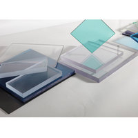 10mm Makrolon Moderne Polycarbonate Solide Feuilles Protection UV Durable Écologique Transparent PC Feuille Serre Toit Conseil