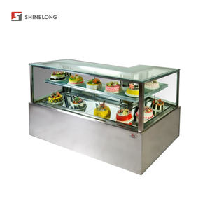 Vitrinas Comerciales Multifuncionales de 1.2M y <span class=keywords><strong>4</strong></span> Niveles para Exhibición de Pasteles y Productos de Panadería - Product Image 6