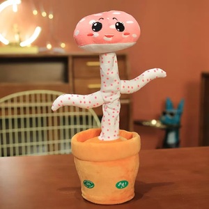 歌うぬいぐるみキリンのおもちゃ繰り返し話すおもちゃ電子ぬいぐるみはレコードを歌うことができますバッテリーを軽くするUSB充電 - Product Image 4