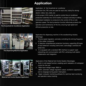 스텔라스페이스 EL10 삼상 220V/380V VFD-0.4KW/0.75KW/1.5KW/2.2KW 컴프레서용 산업용 가변 주파수 드라이브 - Product Image 6