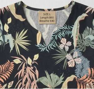 Conjunto de 2 Piezas de Alta Calidad para Mujer, Estilo Casual Indio, Hecho a Mano, Tela de Algodón Velour, Decoraciones Bordadas con Flores - Product Image 4